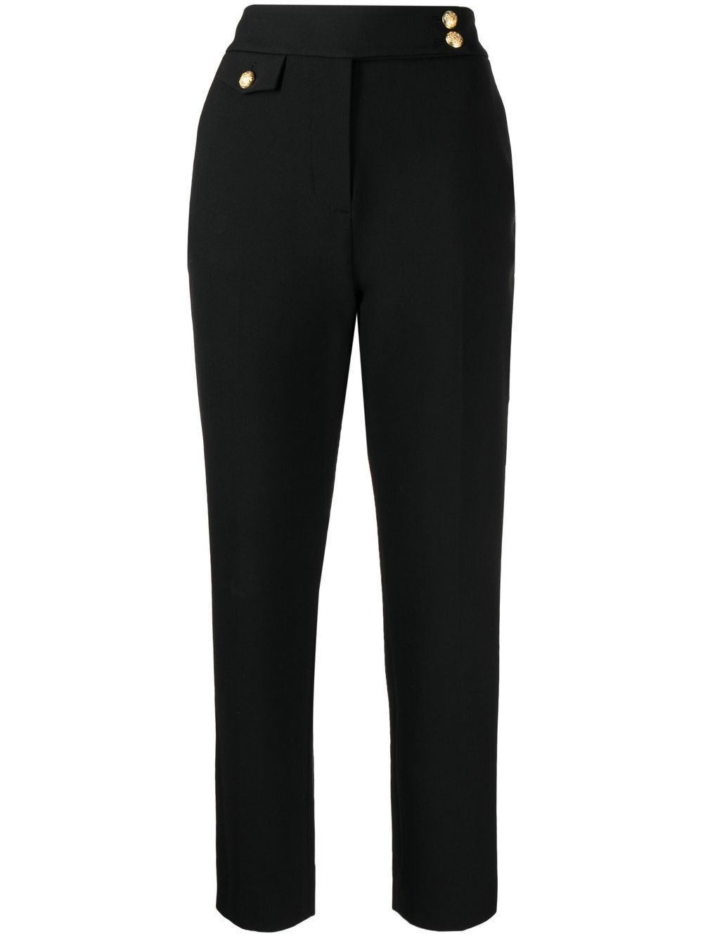 Veronica Beard cropped high-waisted trousers - Black von Veronica Beard