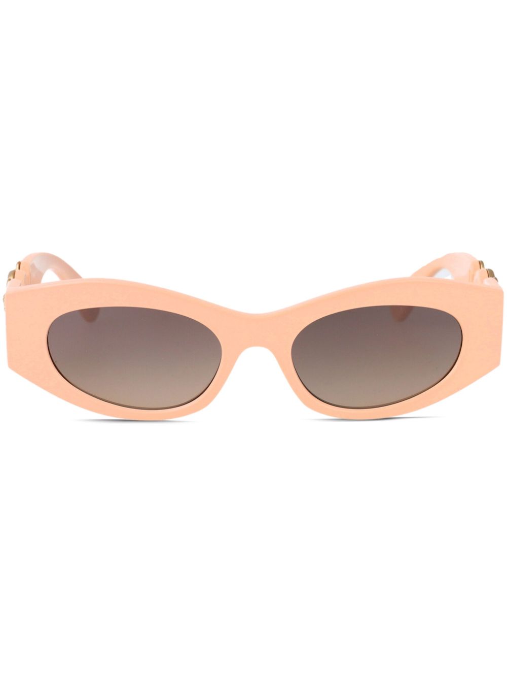 Versace Eyewear Medusa Biggie cat-eye sunglasses - Neutrals von Versace Eyewear