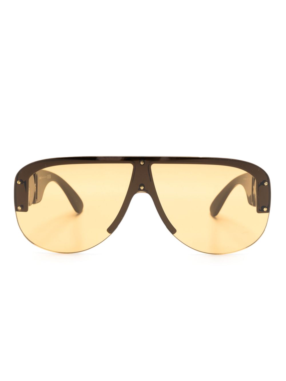 Versace Eyewear Medusa Biggie pilot-frame sunglasses - Black von Versace Eyewear