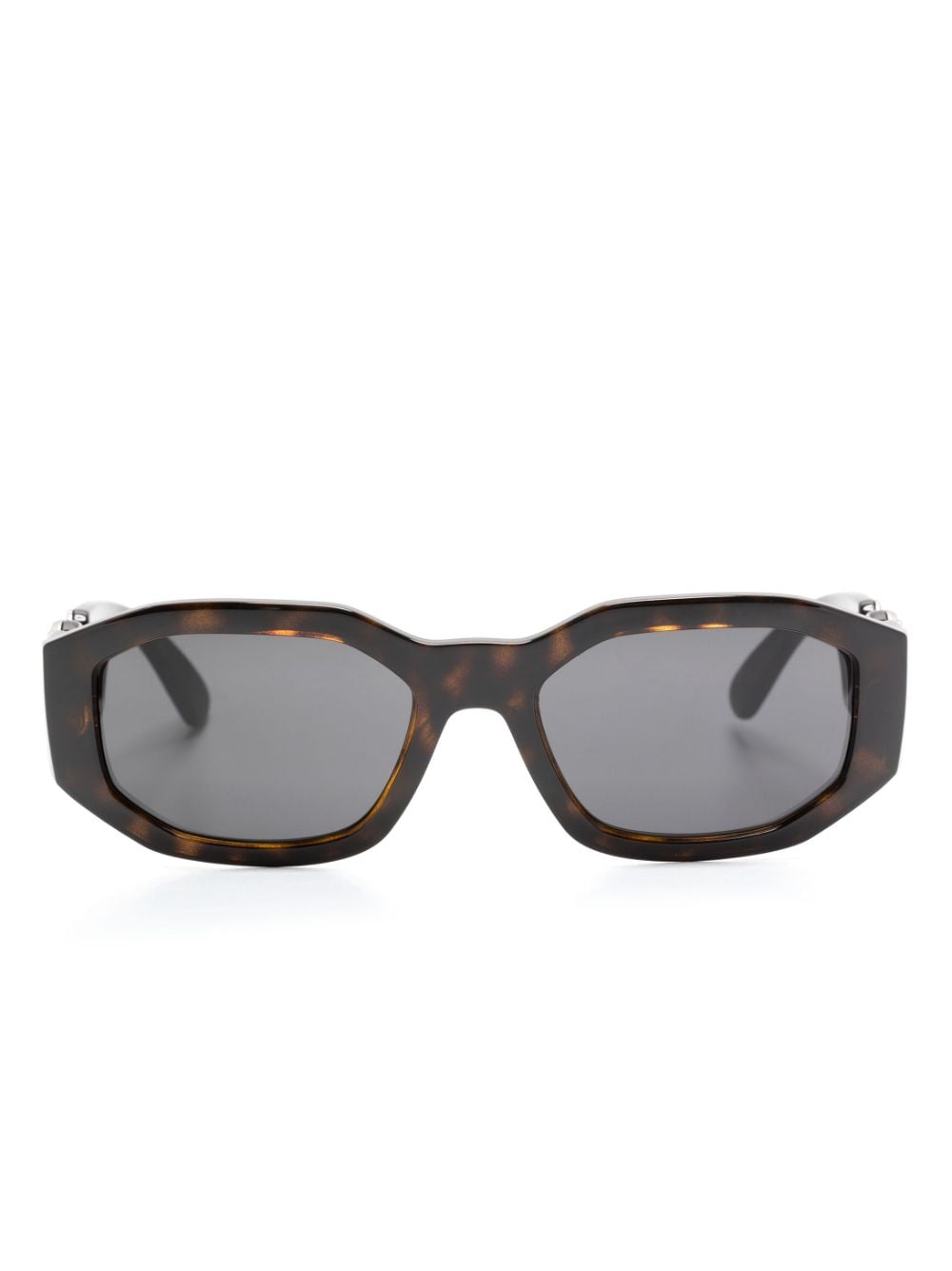 Versace Eyewear Medusa Biggie sunglasses - Brown von Versace Eyewear