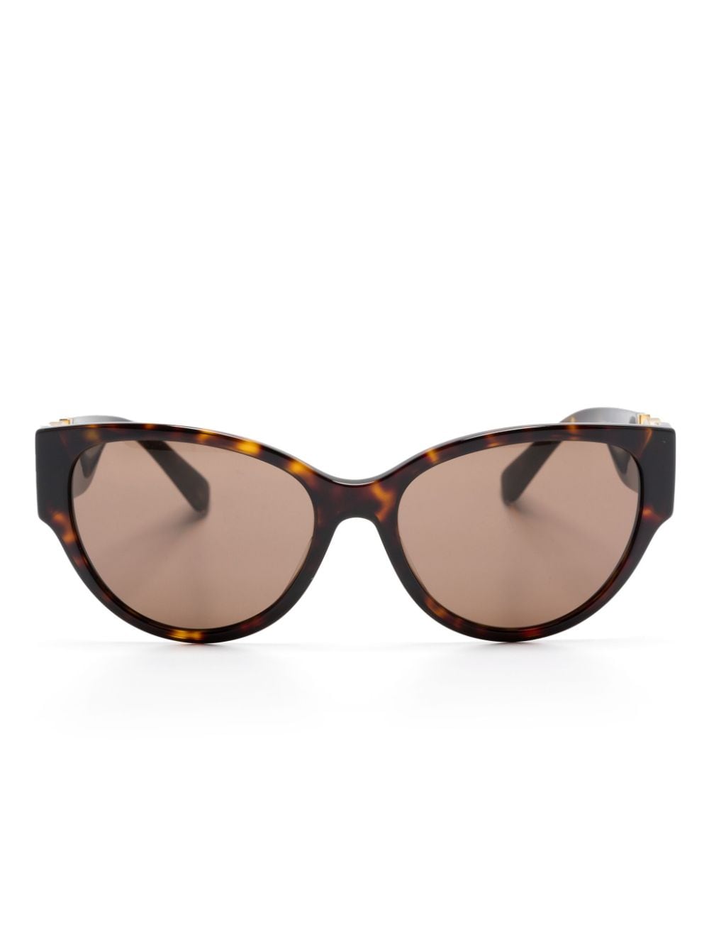 Versace Eyewear Medusa Head cat-eye sunglasses - Brown von Versace Eyewear