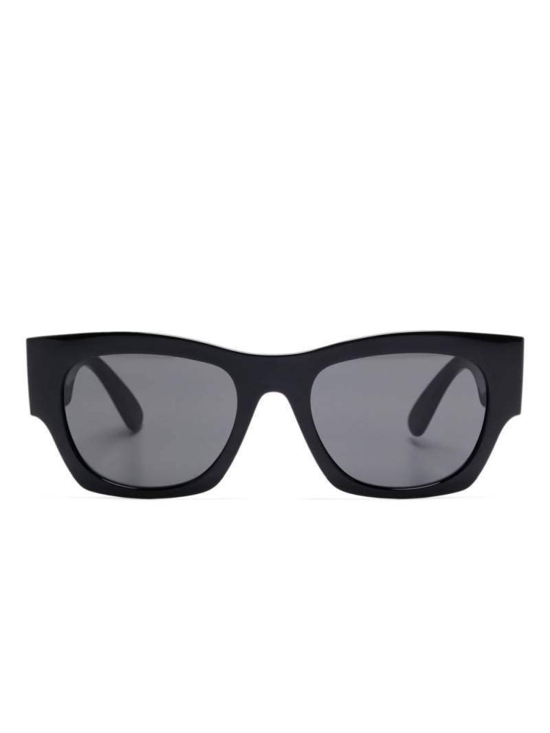 Versace Eyewear Medusa Head-plaque sunglasses - Black von Versace Eyewear