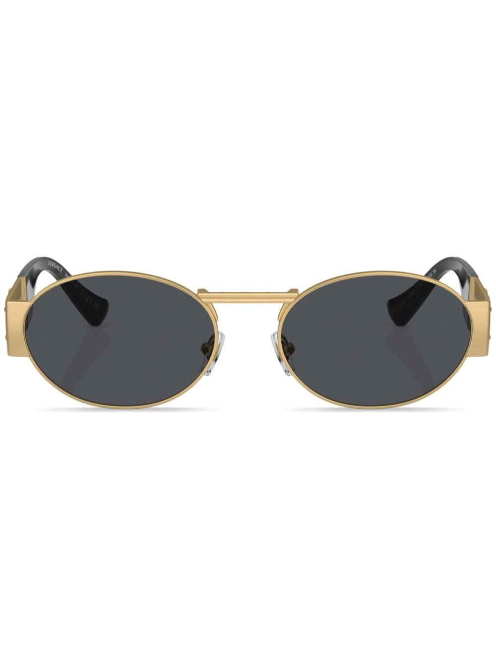 Versace Eyewear Medusa Head round-frame sunglasses - Gold von Versace Eyewear