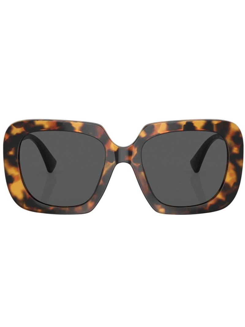 Versace Eyewear Medusa Head square-frame sunglasses - Green von Versace Eyewear