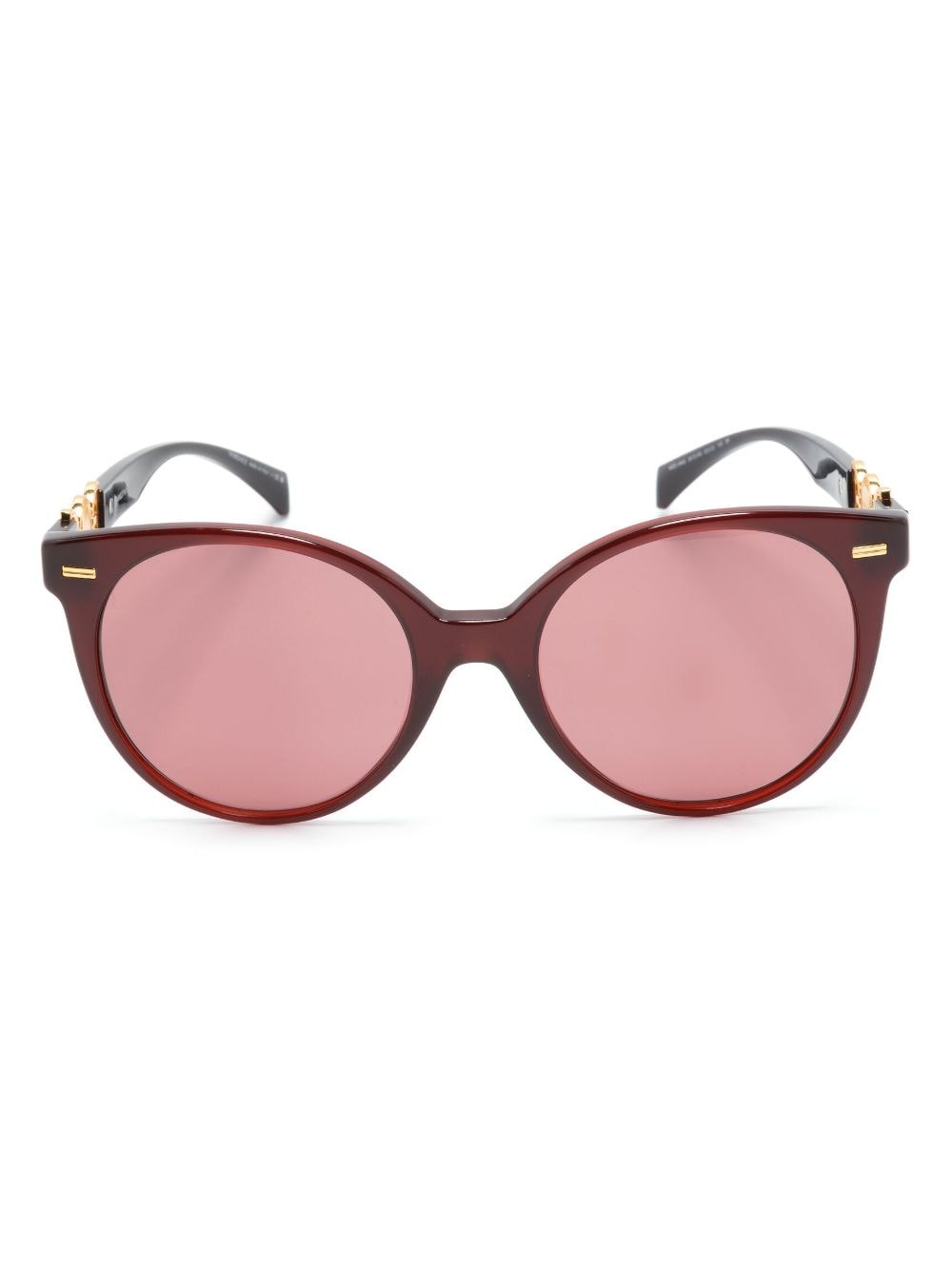 Versace Eyewear Medusa cat-eye frame sunglasses - Red von Versace Eyewear