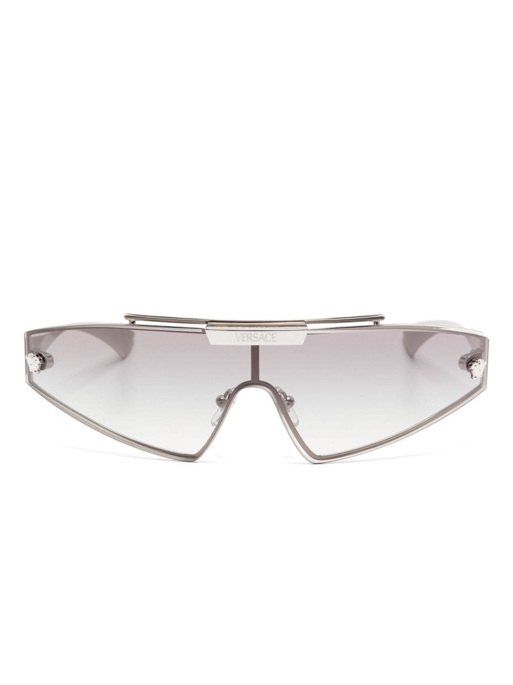 Versace Eyewear VE2265 biker-style frame sunglasses - Silver von Versace Eyewear