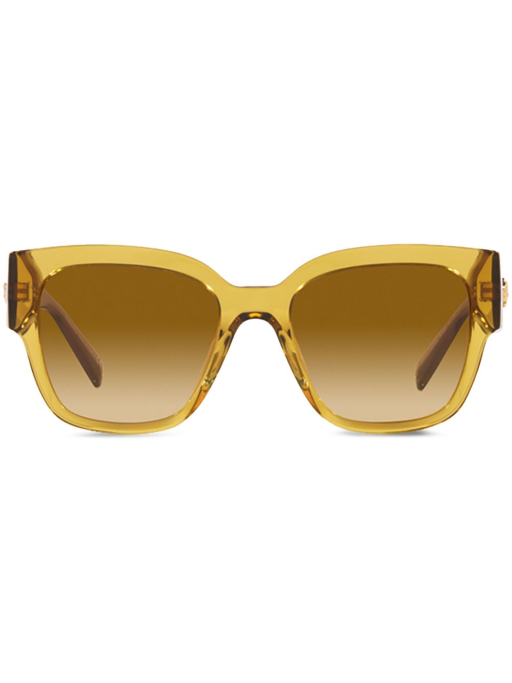 Versace Eyewear square-frame sunglasses - Yellow von Versace Eyewear