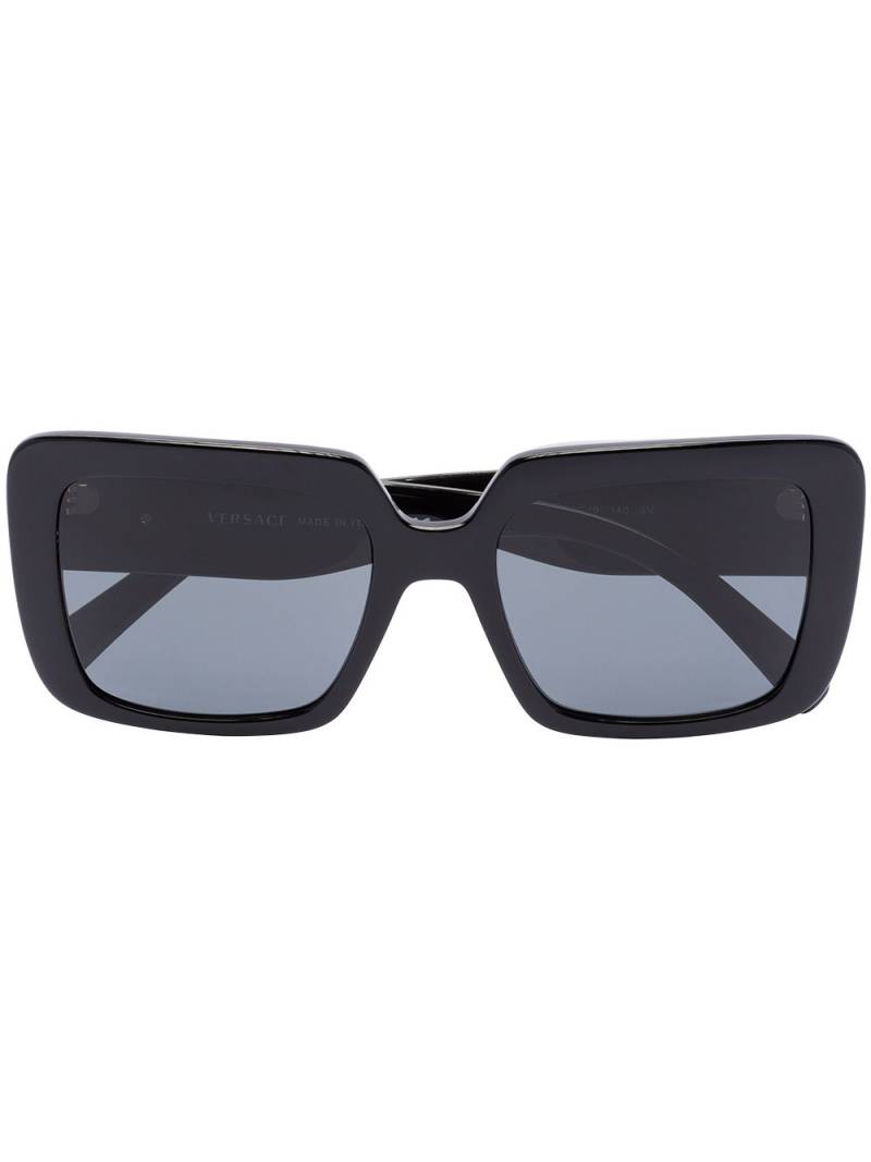 Versace Eyewear square-frame sunglasses - Black von Versace Eyewear