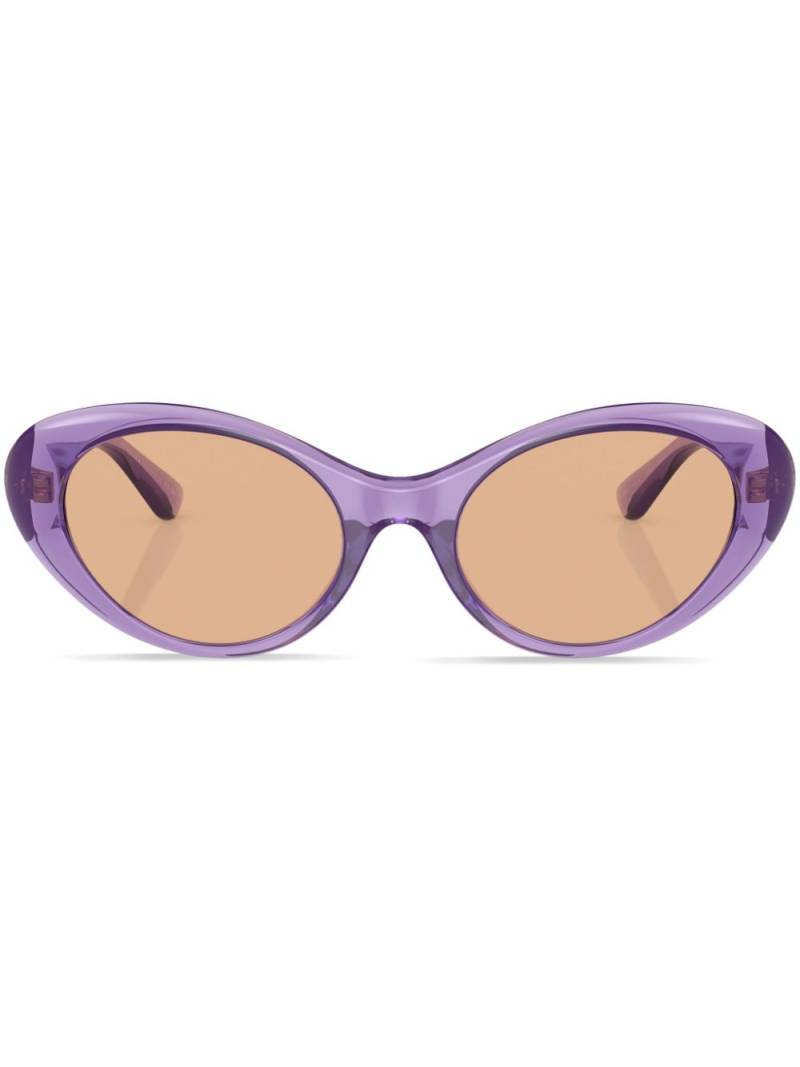 Versace Eyewear cat-eye frame sunglasses - Purple von Versace Eyewear