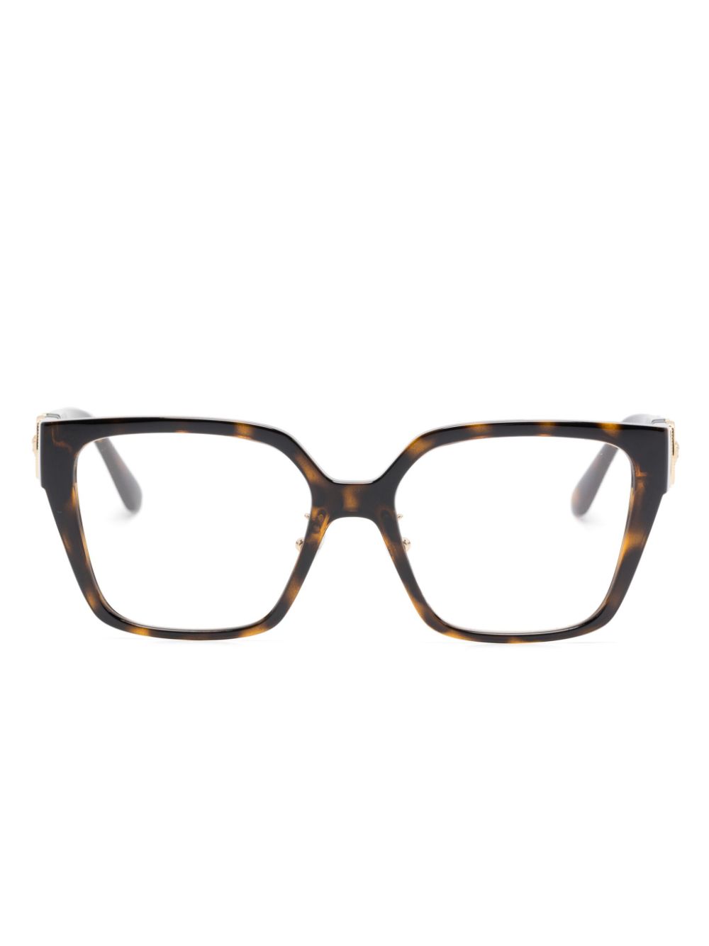 Versace Eyewear cat-eye glasses - Brown von Versace Eyewear