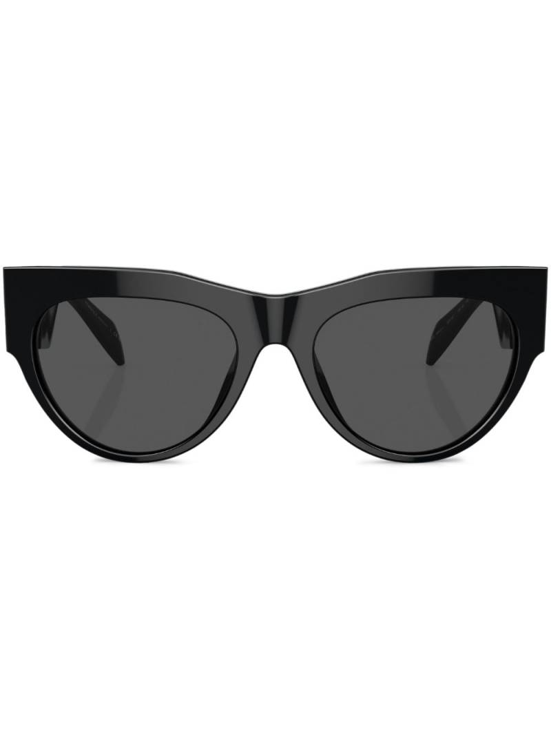 Versace Eyewear oversize-frame sunglasses - Black von Versace Eyewear