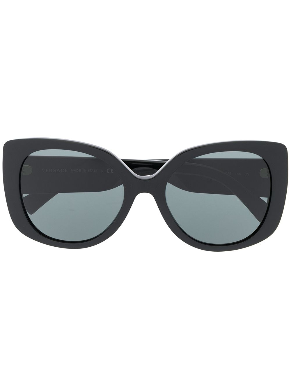 Versace Eyewear oversized tinted sunglasses - Black von Versace Eyewear