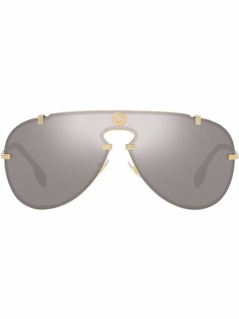 Versace Eyewear pilot-frame sunglasses - Gold von Versace Eyewear