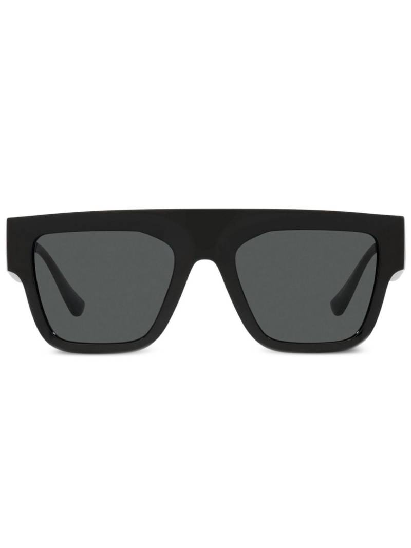 Versace Eyewear rectangle-frame sunglasses - Black von Versace Eyewear