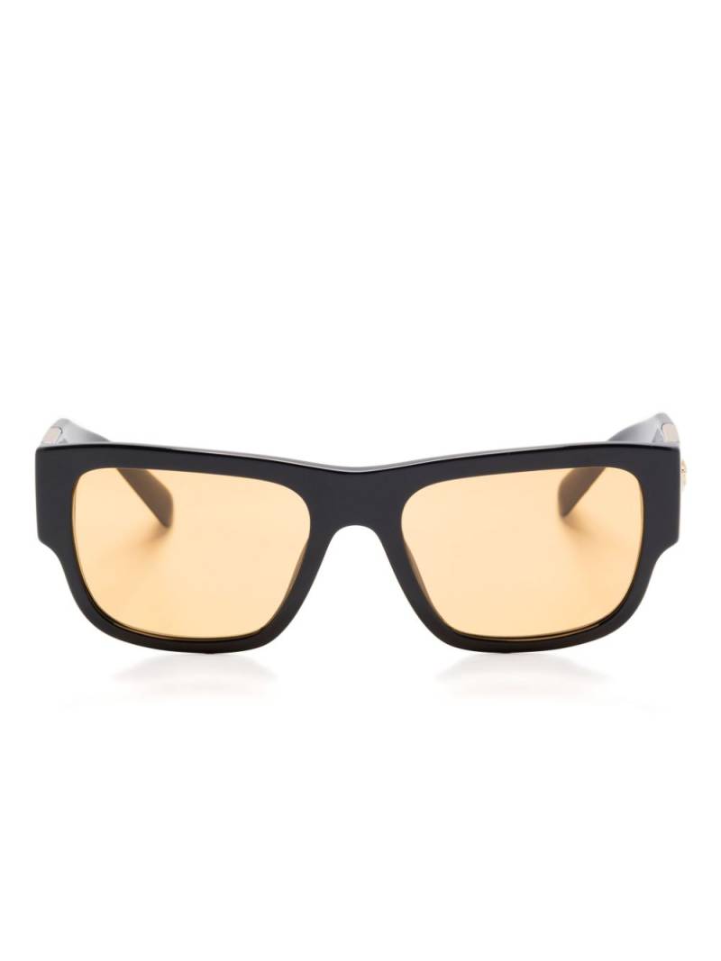 Versace Eyewear rectangle-frame sunglasses - Black von Versace Eyewear