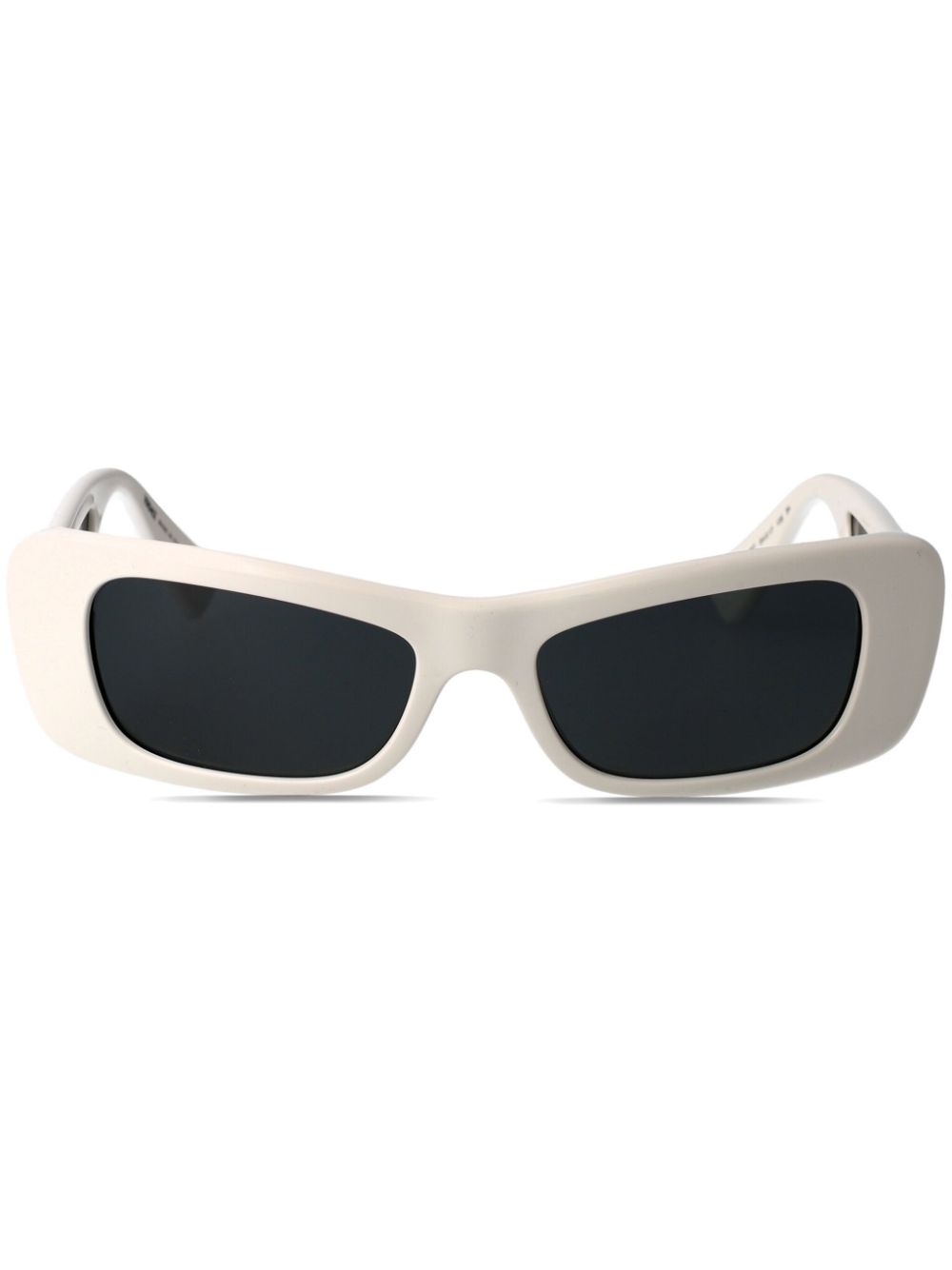 Versace Eyewear rectangle-frame sunglasses - White von Versace Eyewear