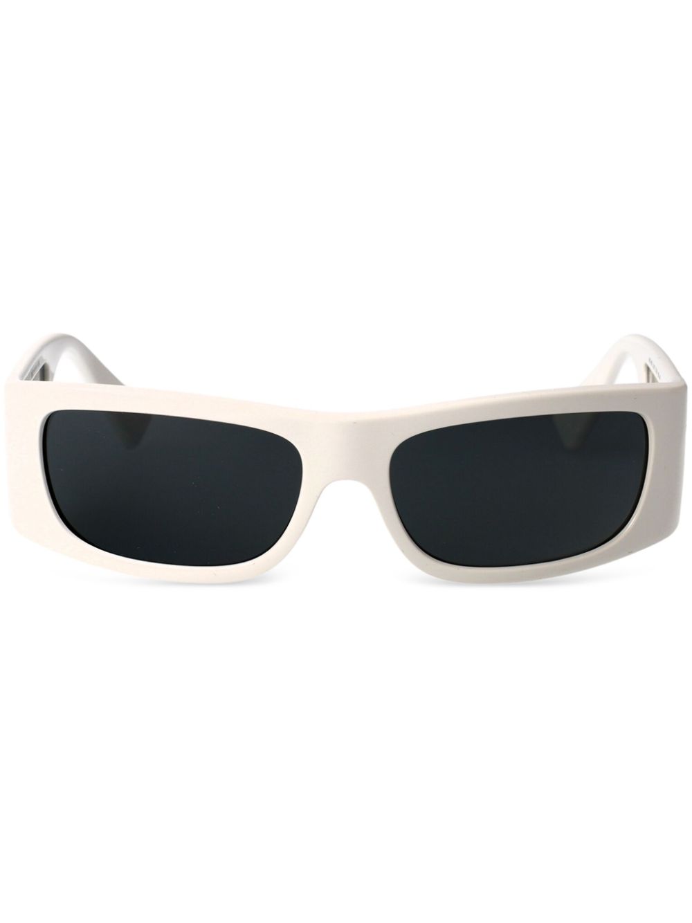 Versace Eyewear rectangle-frame sunglasses - White von Versace Eyewear