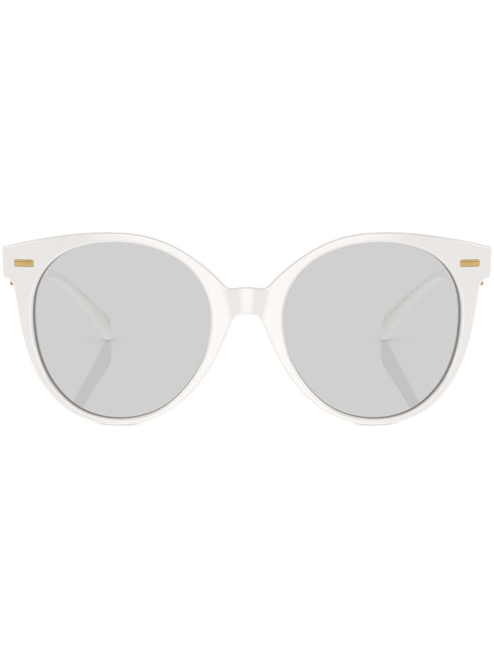 Versace Eyewear round-frame sunglasses - White von Versace Eyewear