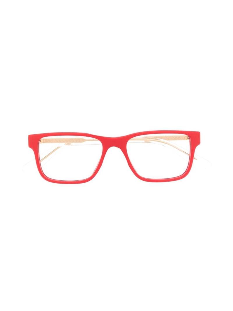 Versace Eyewear wayfarer-frame glasses - Red von Versace Eyewear