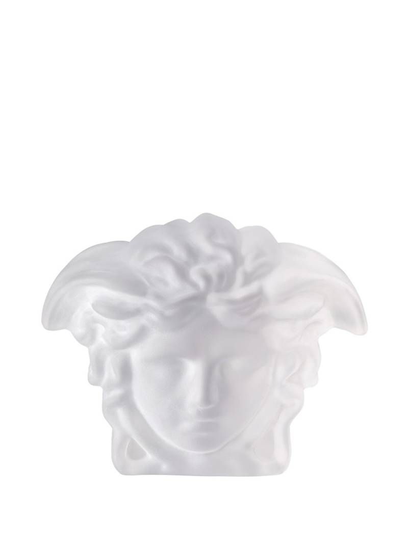 Versace Medusa crystal paperweight - White von Versace