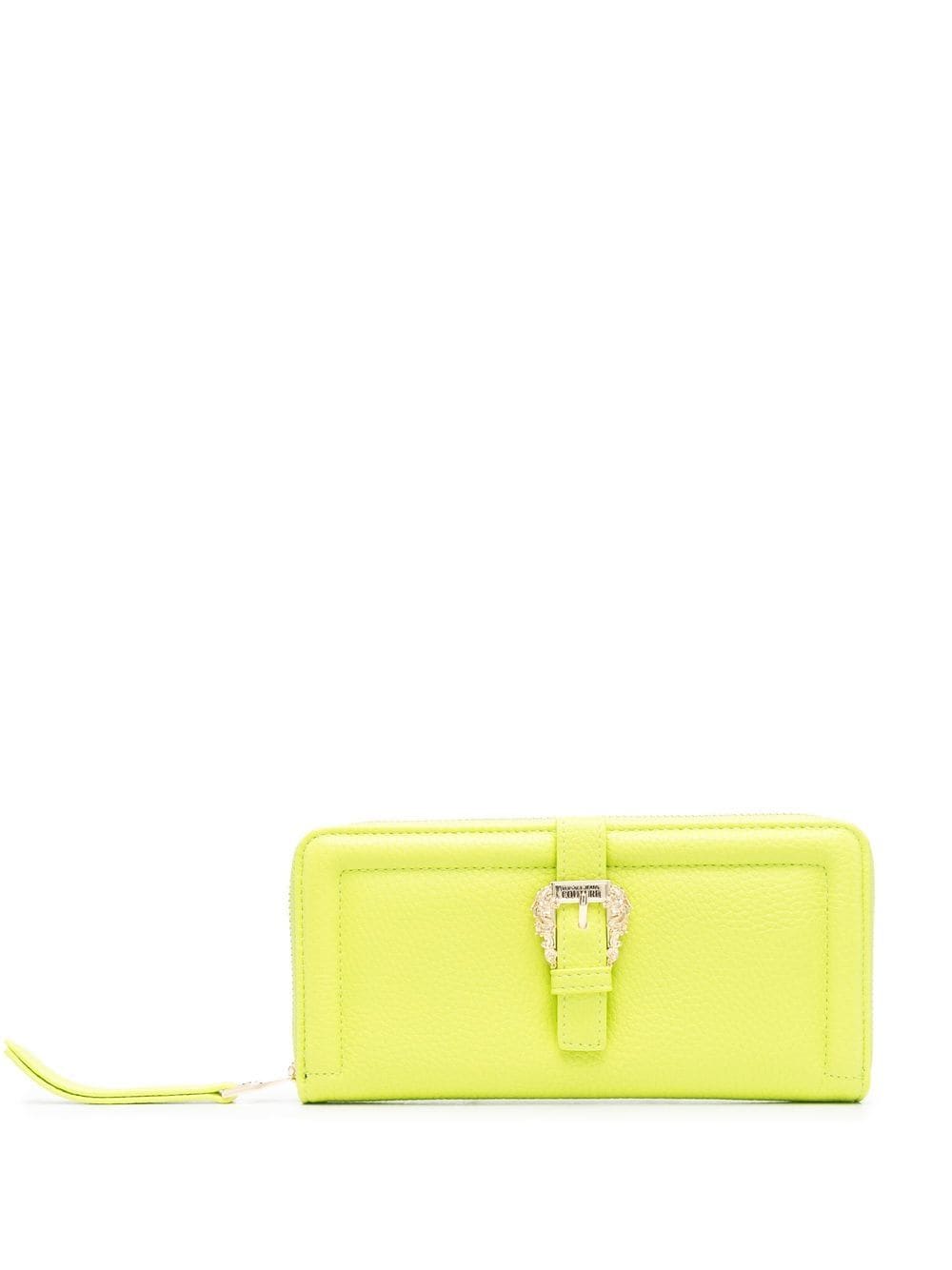 Versace Jeans Couture Barocco-buckle wallet - Yellow von Versace Jeans Couture