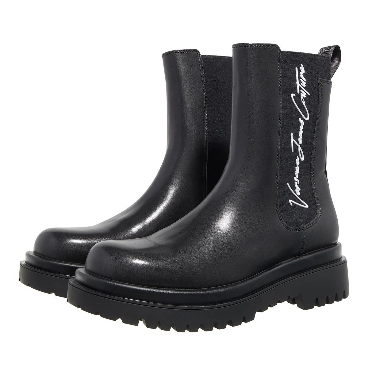 Versace Jeans Couture Boots & Stiefeletten - Fondo Drew - Gr. 37 (EU) - in Schwarz - für Damen von Versace Jeans Couture