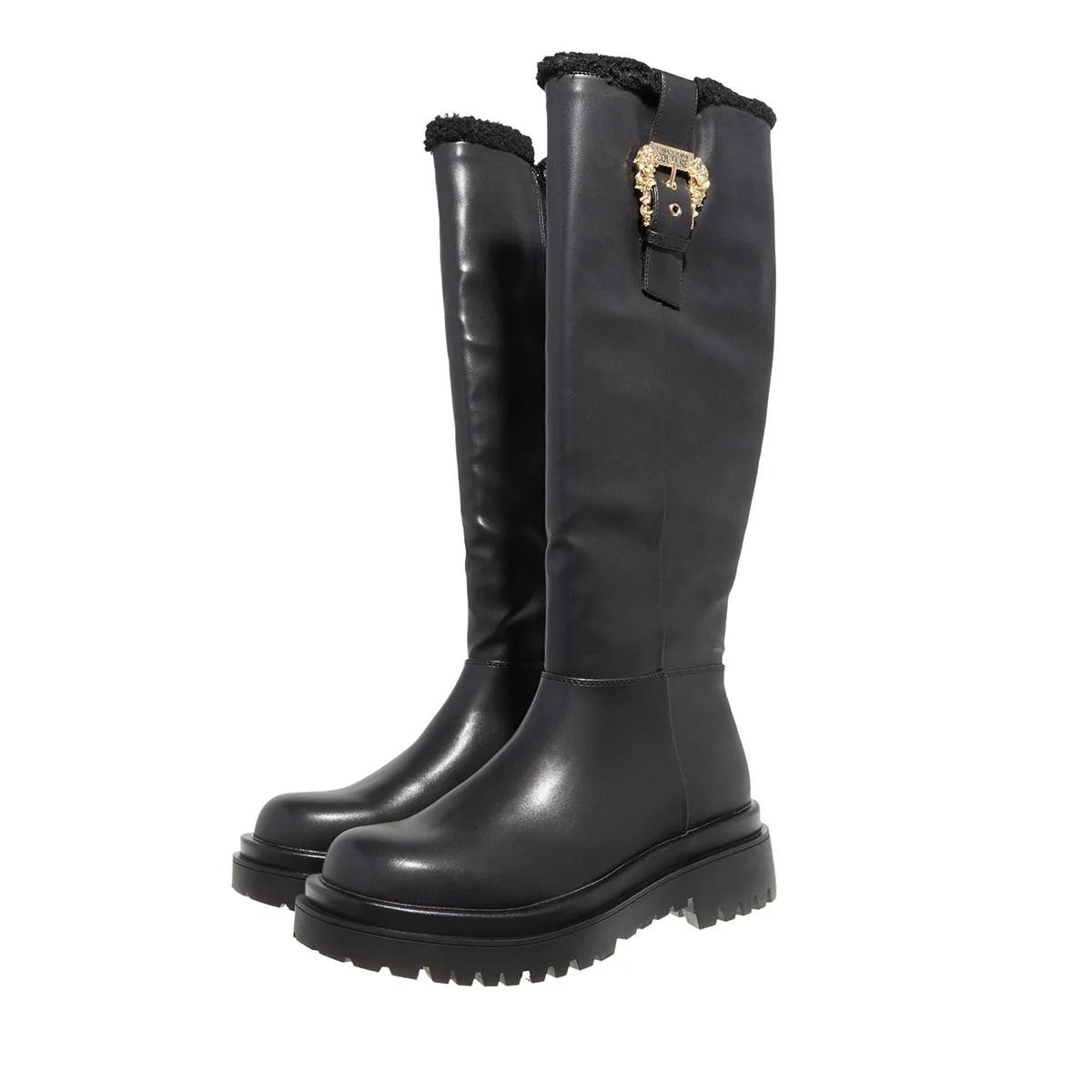 Versace Jeans Couture Boots & Stiefeletten - Fondo Drew - Gr. 37 (EU) - in Schwarz - für Damen von Versace Jeans Couture