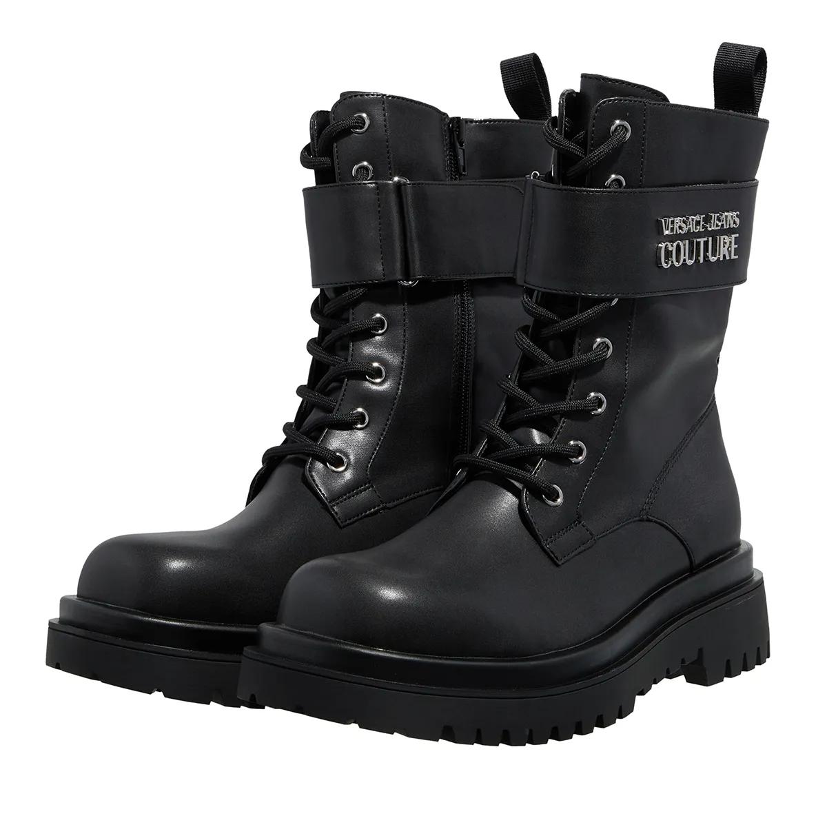 Versace Jeans Couture Boots & Stiefeletten - Fondo Drew - Gr. 37 (EU) - in Schwarz - für Damen von Versace Jeans Couture