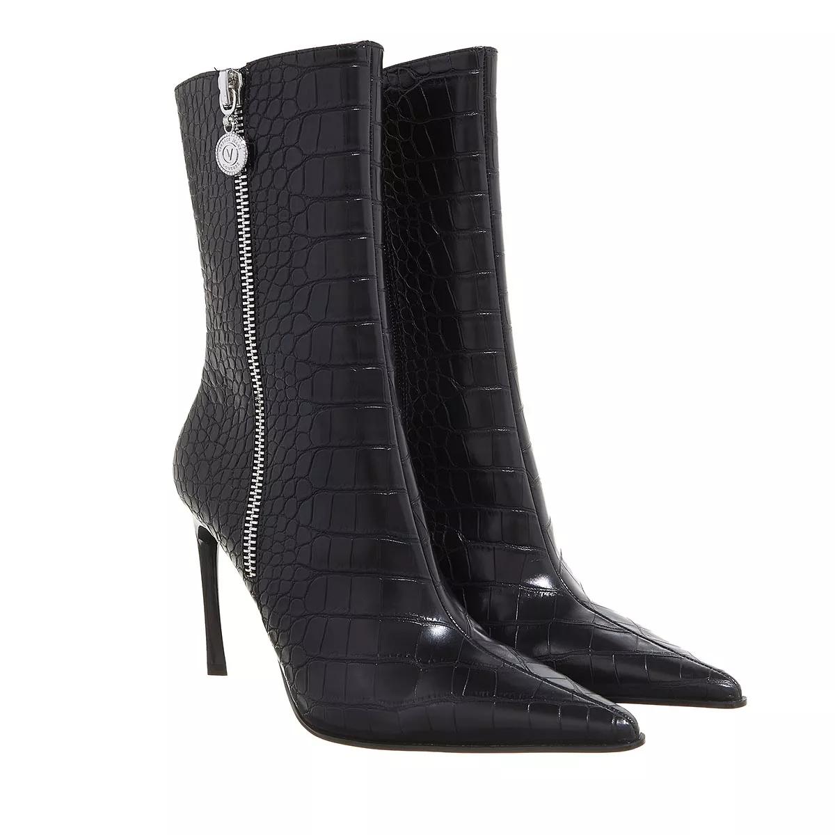 Versace Jeans Couture Boots & Stiefeletten - Fondo Sadie - Gr. 38 (EU) - in Schwarz - für Damen von Versace Jeans Couture