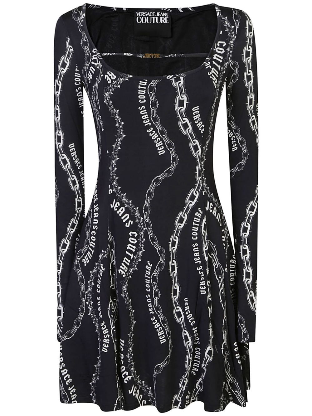 Versace Jeans Couture Chain Couture dress - Black von Versace Jeans Couture