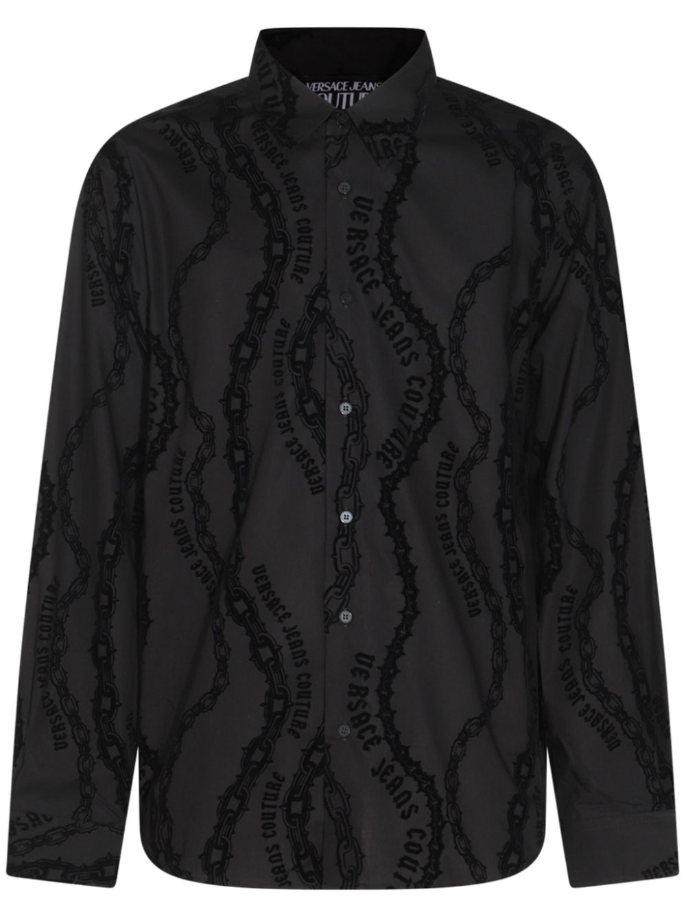 Versace Jeans Couture Chain Couture shirt - Black von Versace Jeans Couture