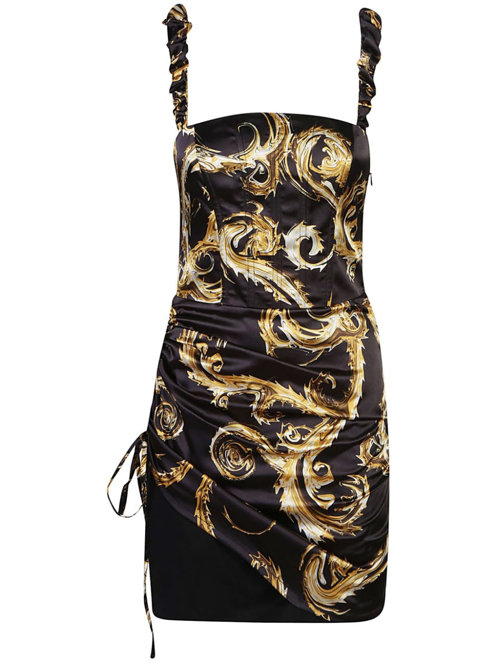 Versace Jeans Couture Chromo Couture mini dress - Black von Versace Jeans Couture