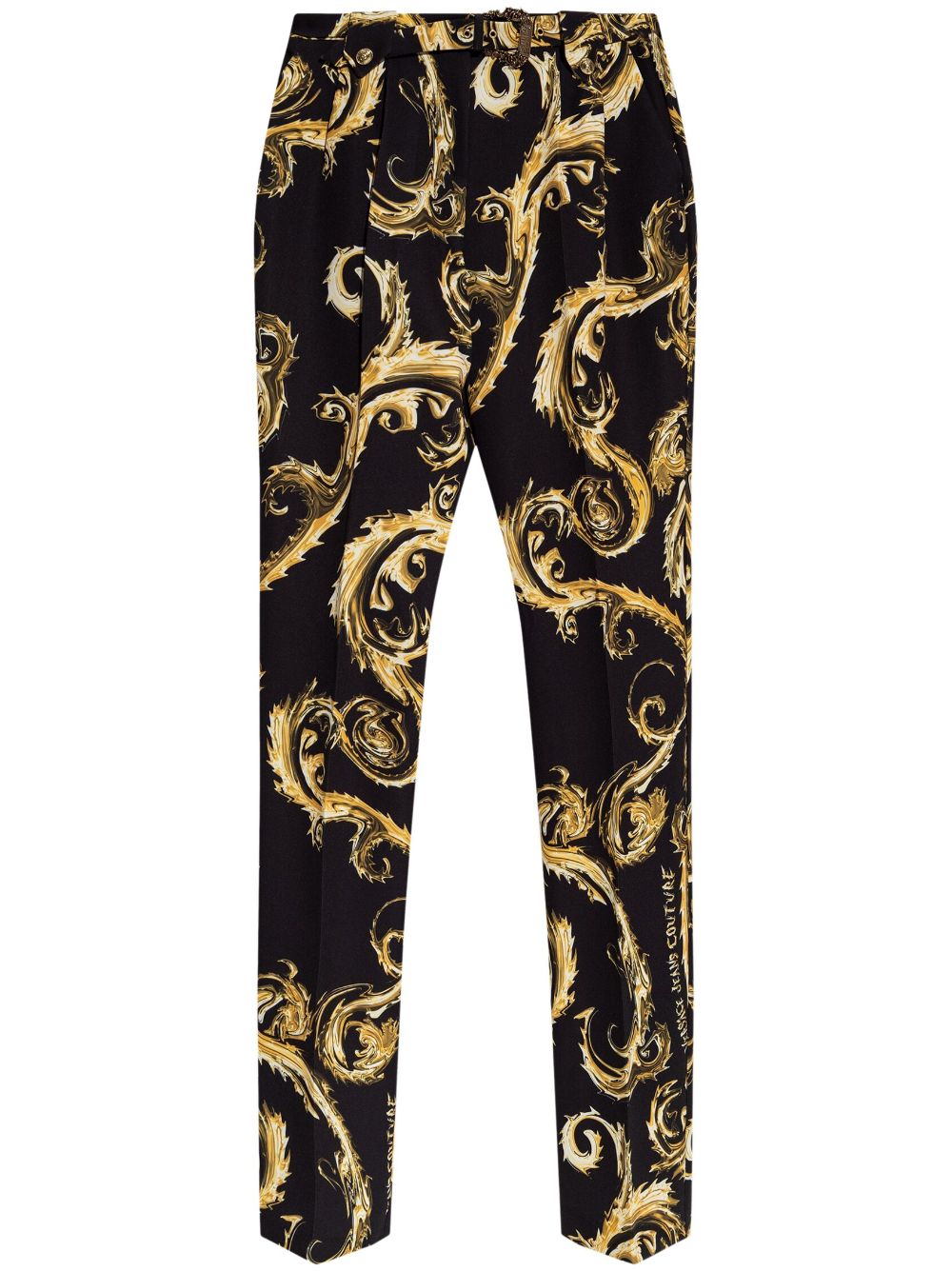 Versace Jeans Couture Chromo Couture slim-fit trousers - Black von Versace Jeans Couture