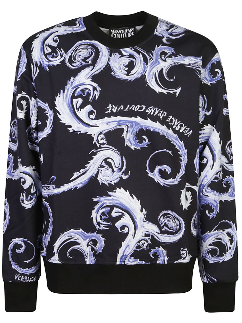 Versace Jeans Couture Chromo Couture sweatshirt - Black von Versace Jeans Couture