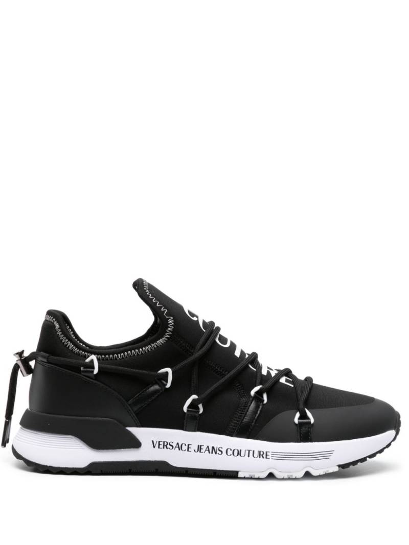 Versace Jeans Couture Dynamic slip-on sneakers - Black von Versace Jeans Couture