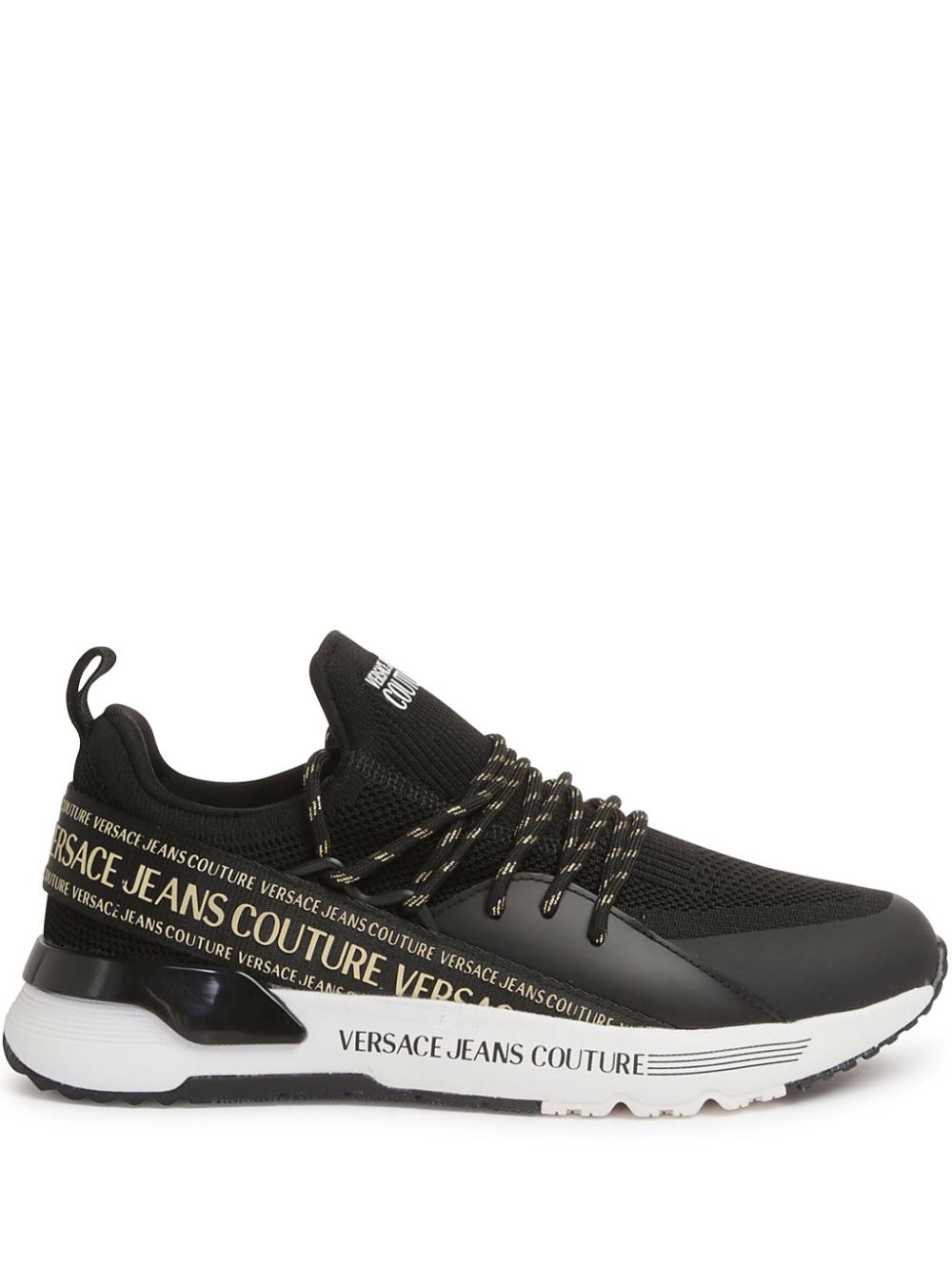 Versace Jeans Couture Dynamic sneakers - Black von Versace Jeans Couture