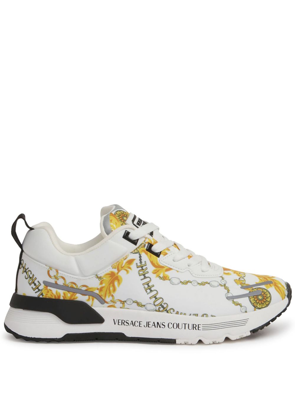 Versace Jeans Couture Dynamic sneakers - White von Versace Jeans Couture