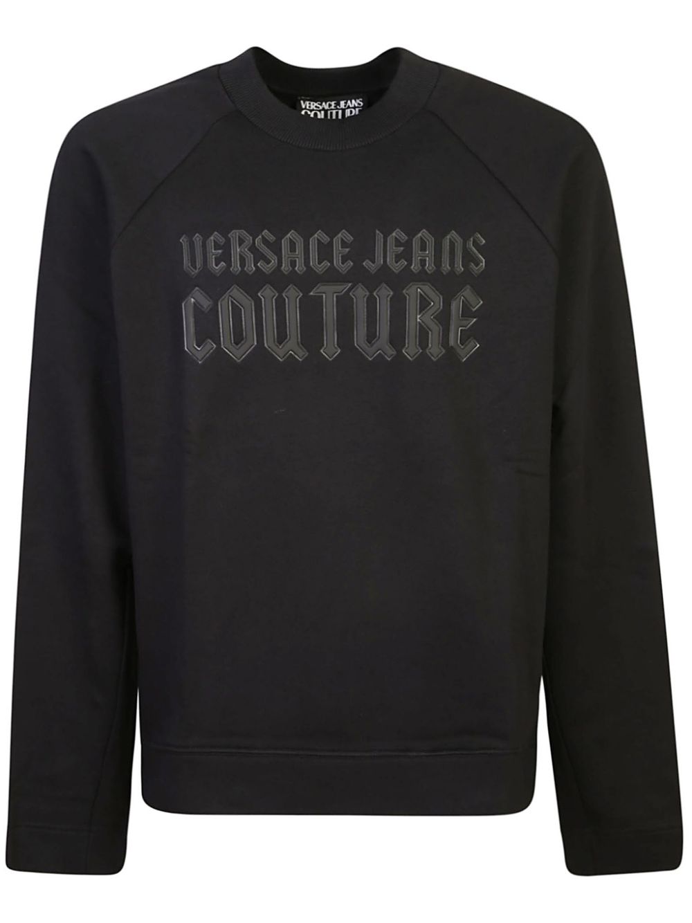 Versace Jeans Couture Gothic logo sweatshirt - Black von Versace Jeans Couture