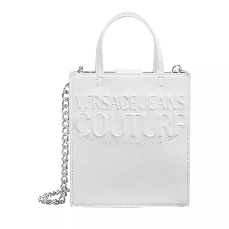 Versace Jeans Couture Handtasche - Institutional Logo - Gr. unisize - in Weiß - für Damen von Versace Jeans Couture