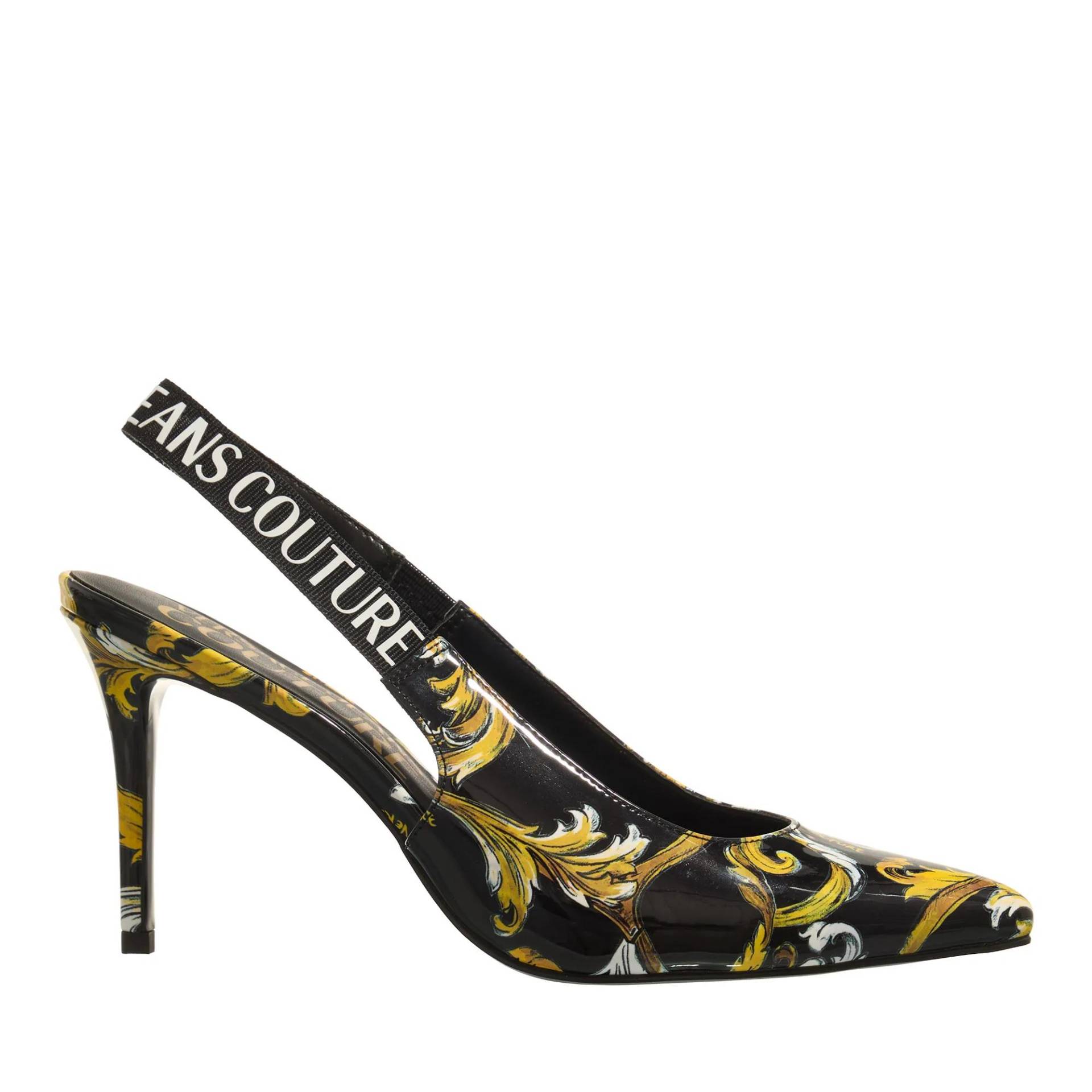 Versace Jeans Couture Hohe Schuhe - Fondo Scarlett Dis. S52 - Gr. 36 (EU) - in Gelb - für Damen von Versace Jeans Couture