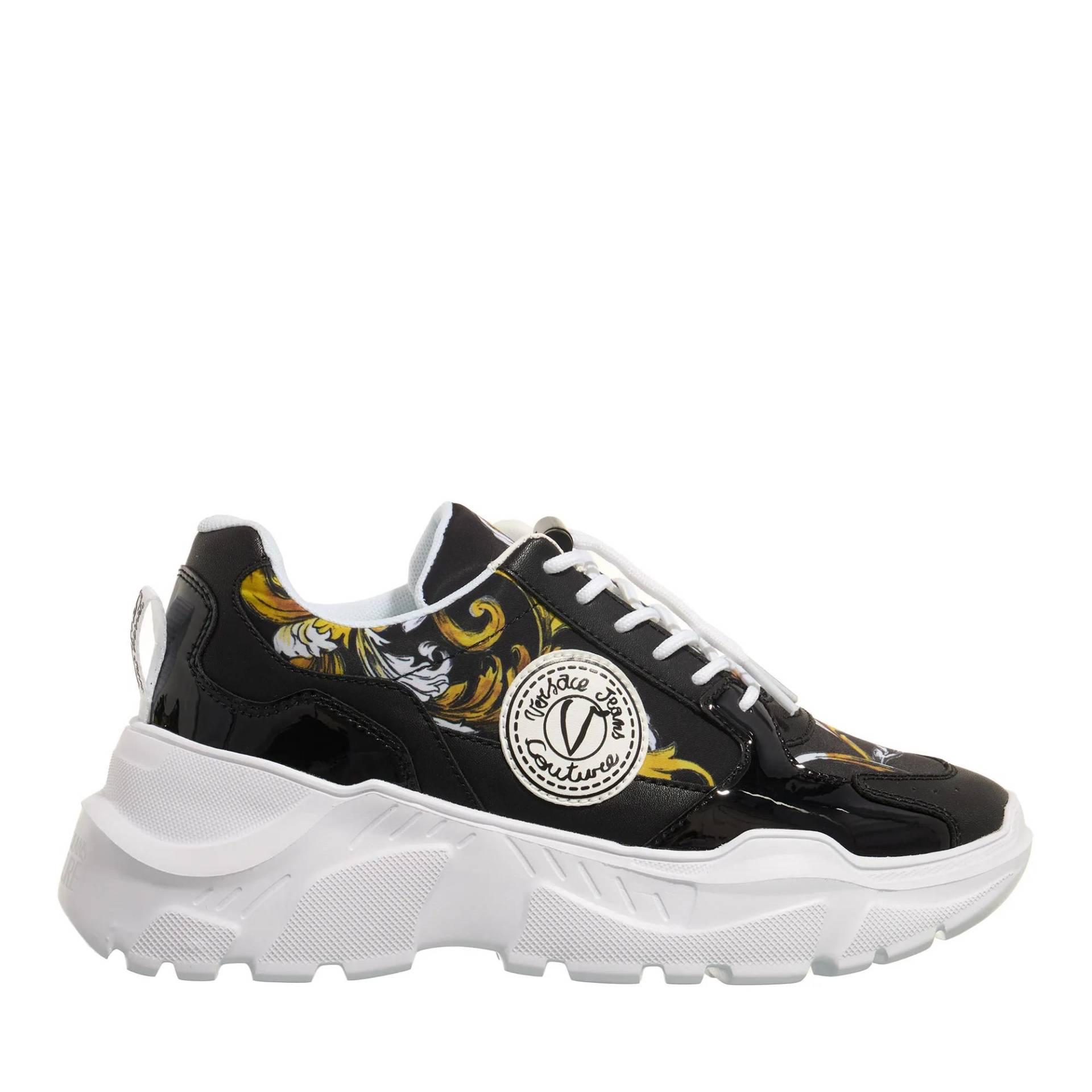 Versace Jeans Couture Low-Top Sneaker - Fondo Speedtrack Dis. Sc7 - Gr. 38 (EU) - in Schwarz - für Damen von Versace Jeans Couture