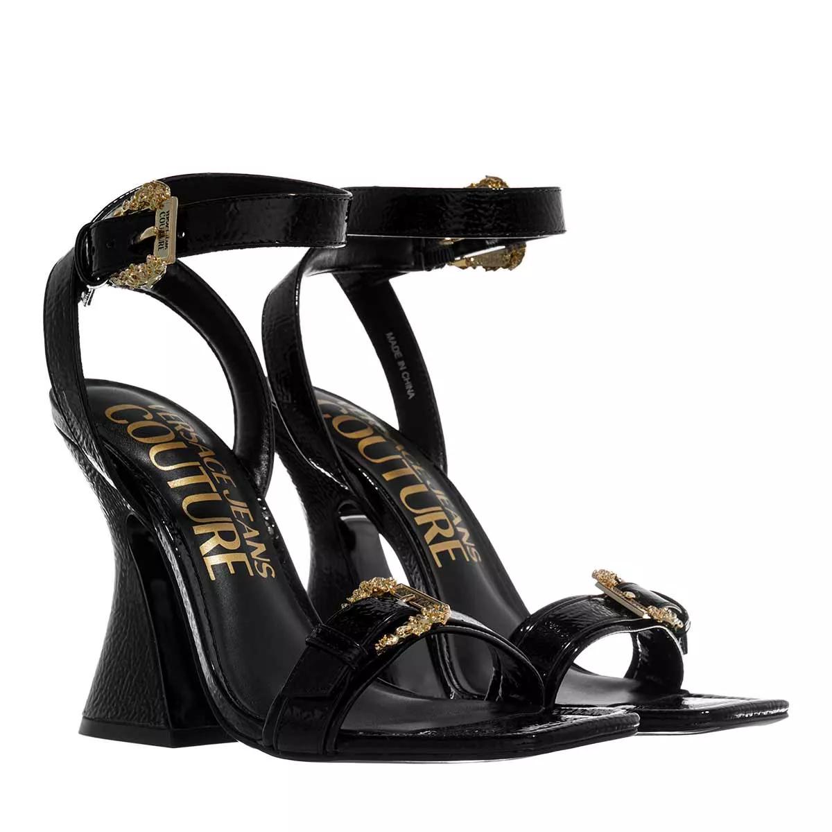 Versace Jeans Couture Sandalen - Fondo Kirsten - Gr. 37 (EU) - in Schwarz - für Damen von Versace Jeans Couture