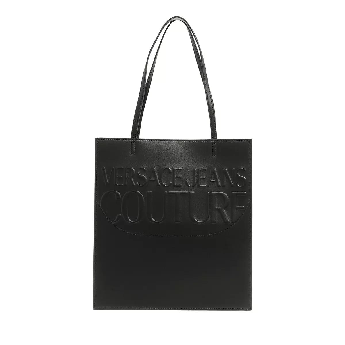 Versace Jeans Couture Schultertasche - Institutional Logo - Gr. unisize - in Schwarz - für Damen von Versace Jeans Couture