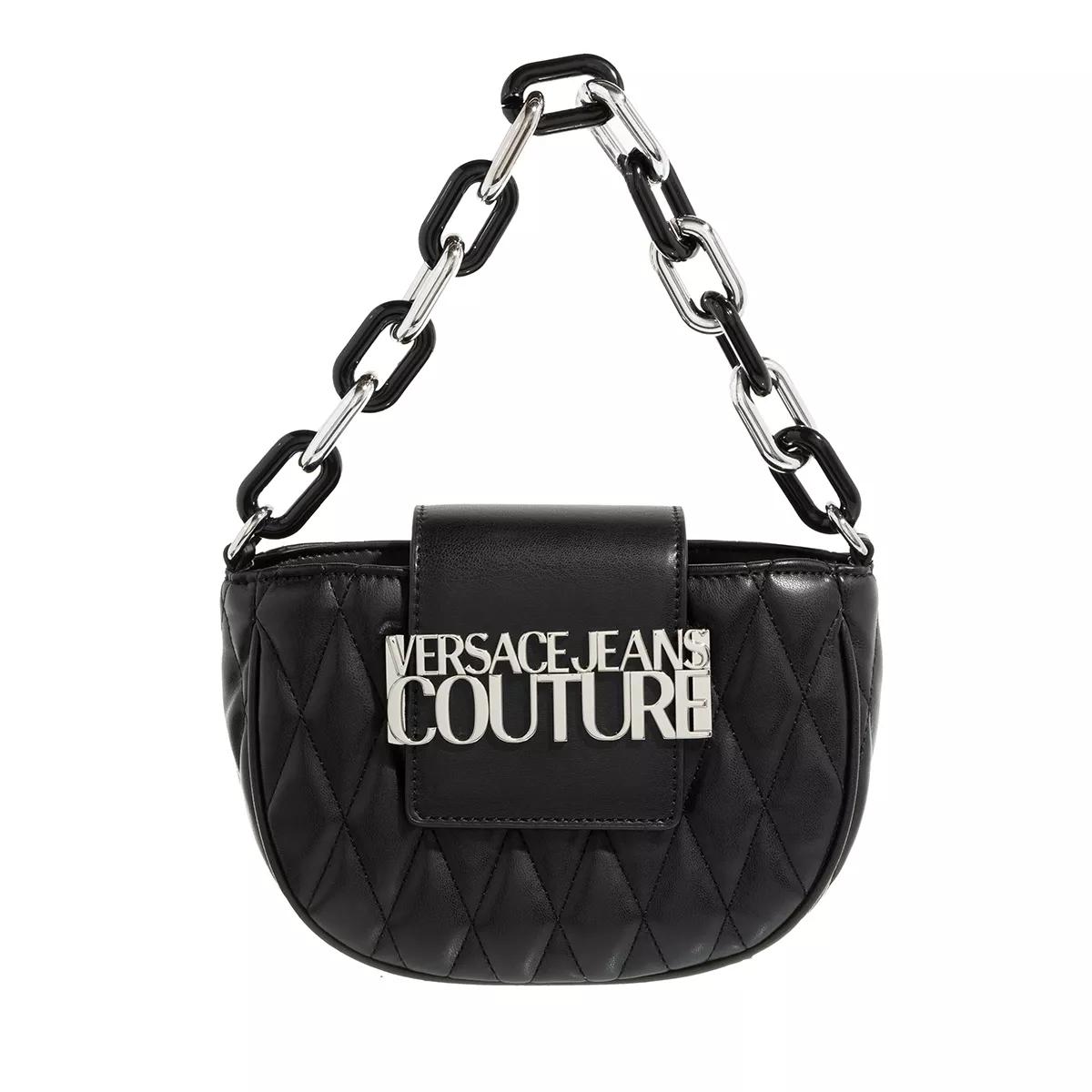 Versace Jeans Couture Schultertasche - Range B - Logo Loop - Gr. unisize - in Schwarz - für Damen von Versace Jeans Couture