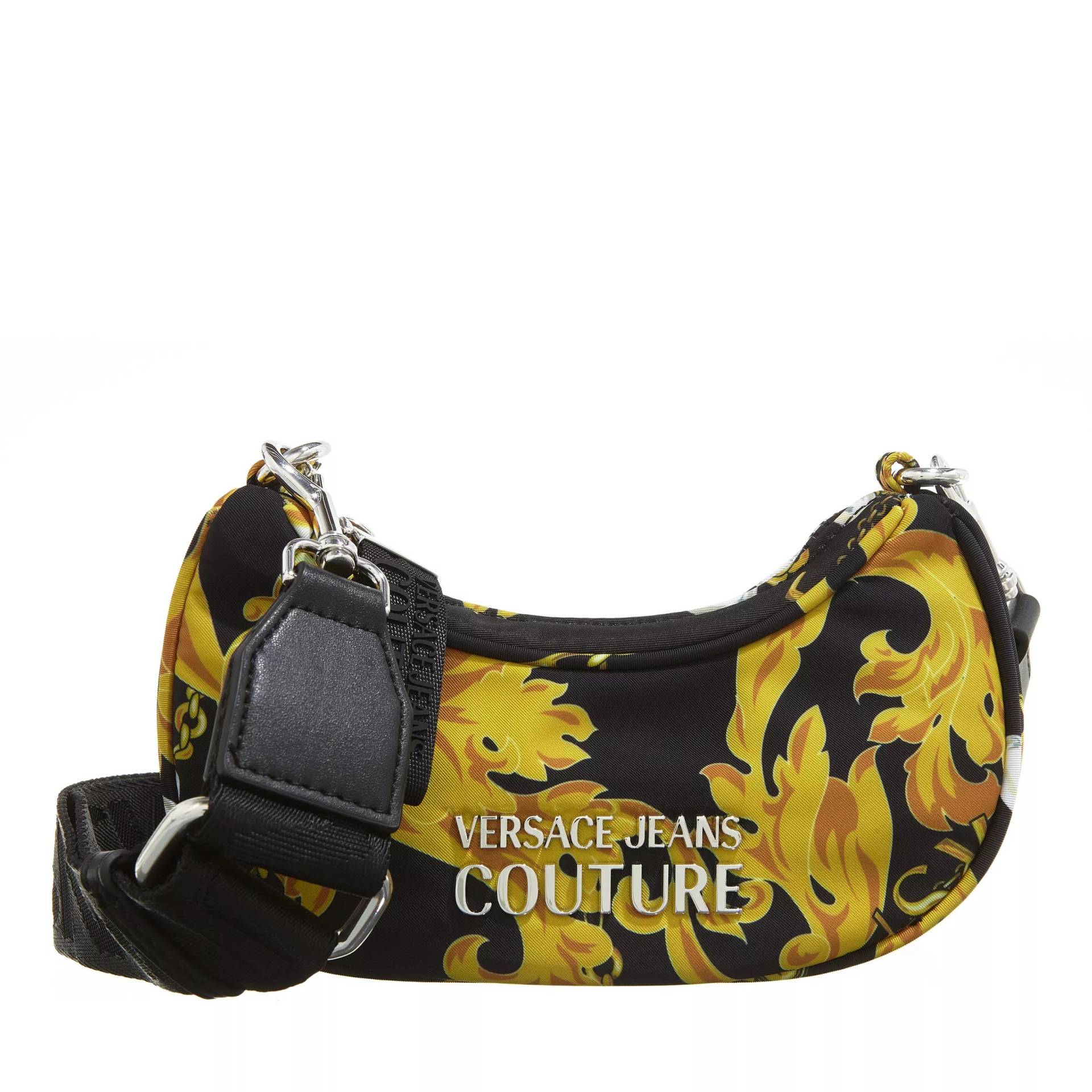 Versace Jeans Couture Schultertasche - Sporty Logo - Gr. unisize - in Gelb - für Damen von Versace Jeans Couture