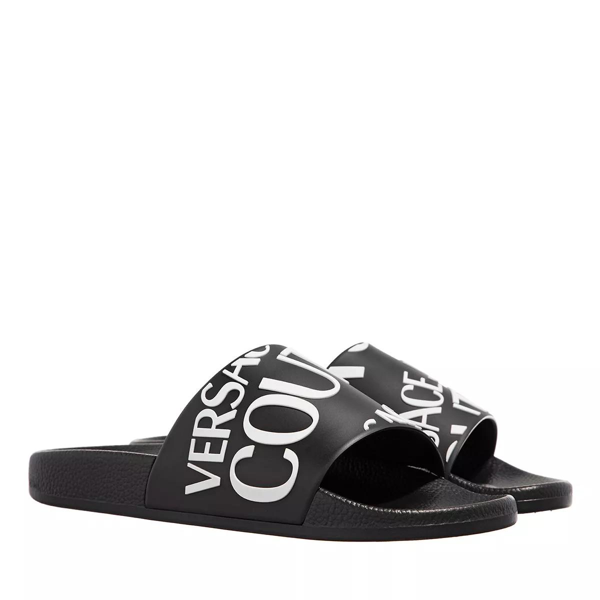 Versace Jeans Couture Slipper & Pantoletten - Fondo Shelly - Gr. 39 (EU) - in Schwarz - für Damen von Versace Jeans Couture