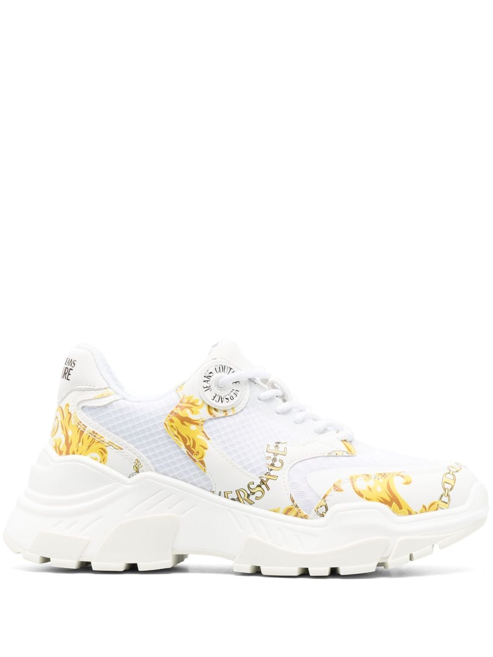 Versace Jeans Couture Speedtrack Chain Couture sneakers - White von Versace Jeans Couture