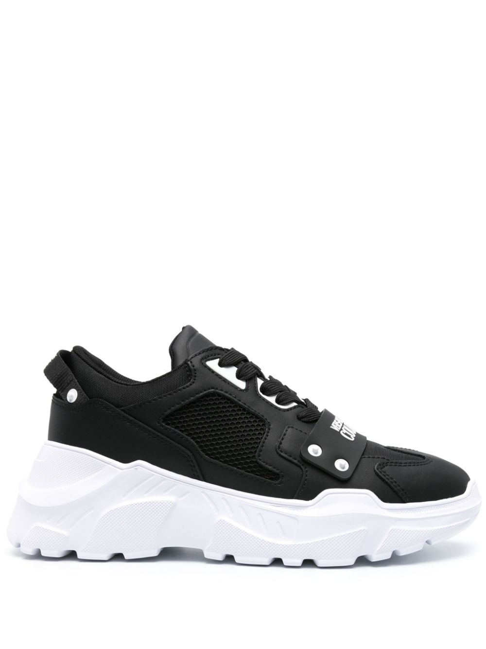 Versace Jeans Couture Speedtrack panelled sneakers - Black von Versace Jeans Couture