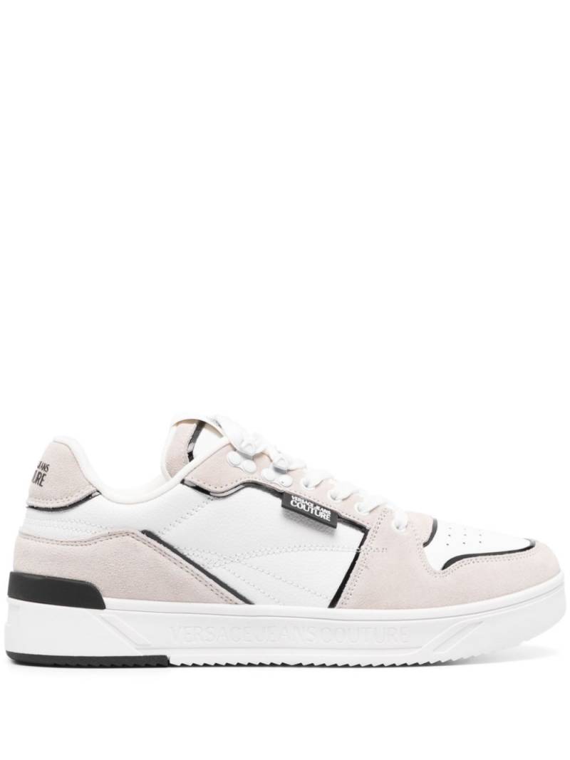 Versace Jeans Couture Starlight panelled sneakers - White von Versace Jeans Couture