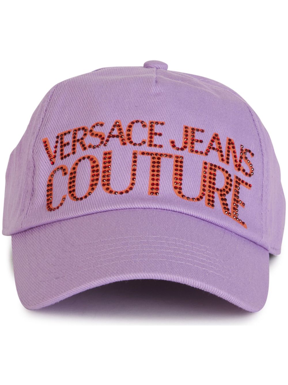 Versace Jeans Couture cotton baseball cap - Purple von Versace Jeans Couture